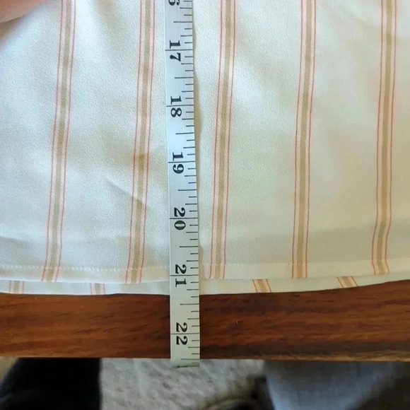 Madison Curvy women's striped blouse tank top - Picture 7 of 9